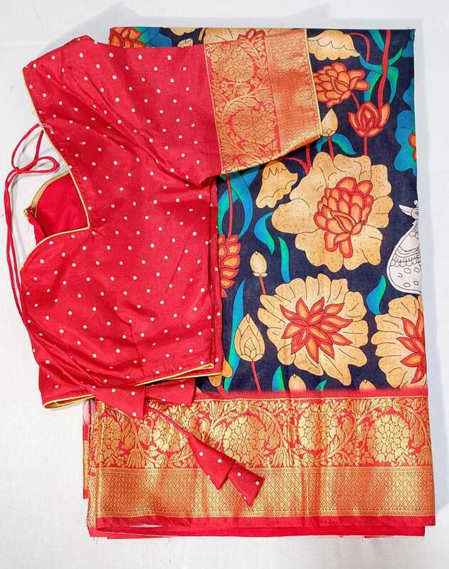 c044: Ready To Ship Kalmakari Saree c044: Ready To Ship Kalmakari Saree
