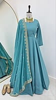 B3082: Georgette Frocks With Duppata