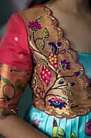 B048:Beautiful Banarasi Dress