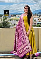 M1056: Beautiful Designer Frock With Duppata