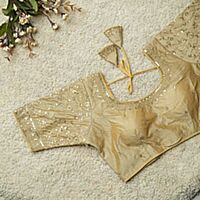 V668:Beautiful Readymade Embroidery Work Blouses