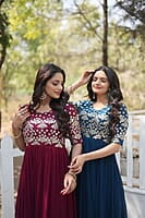 B1961: Beautiful Georgette Frocks