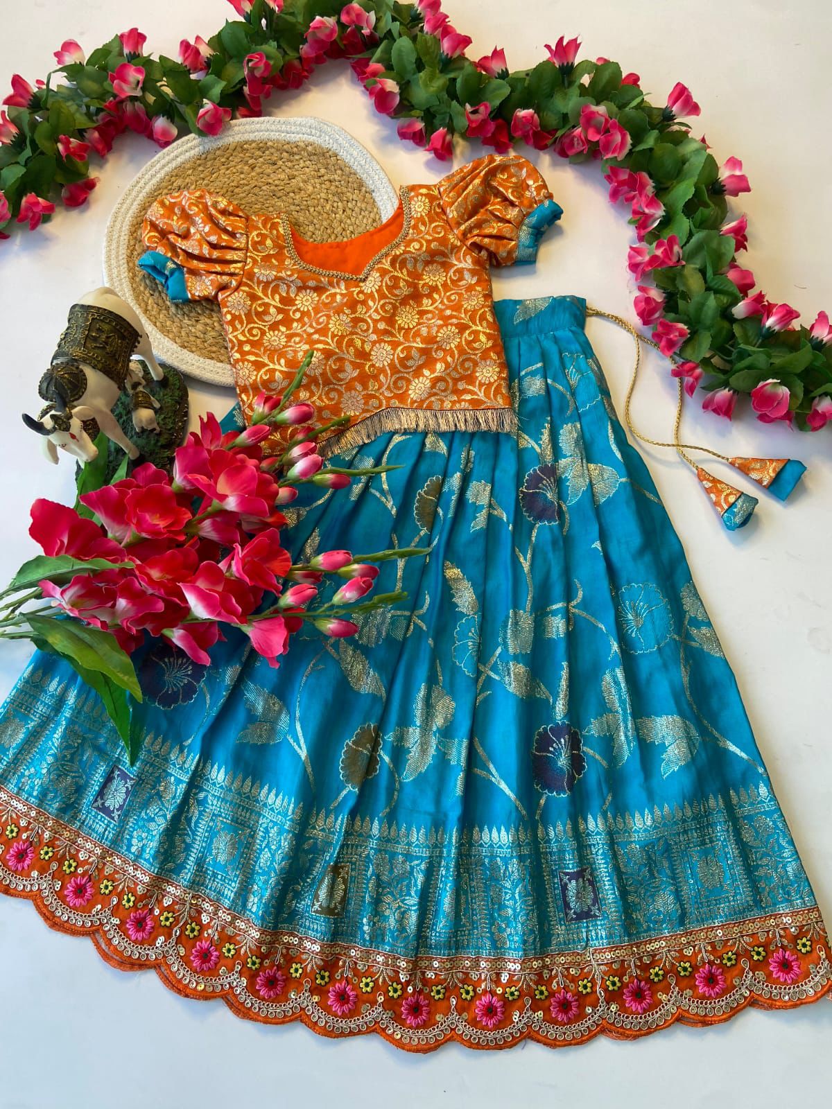 P504: Beautiful Kids Lehanga Sets P504: Beautiful Kids Lehanga Sets
