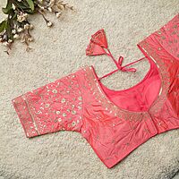 V668:Beautiful Readymade Embroidery Work Blouses