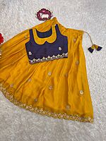 P593: Beautiful Chinnon Silk Lehanga Sets P593: Beautiful Chinnon Silk Lehanga Sets