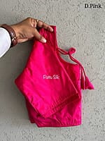 V140: Beautiful Readymade Pure Pattu Blouses