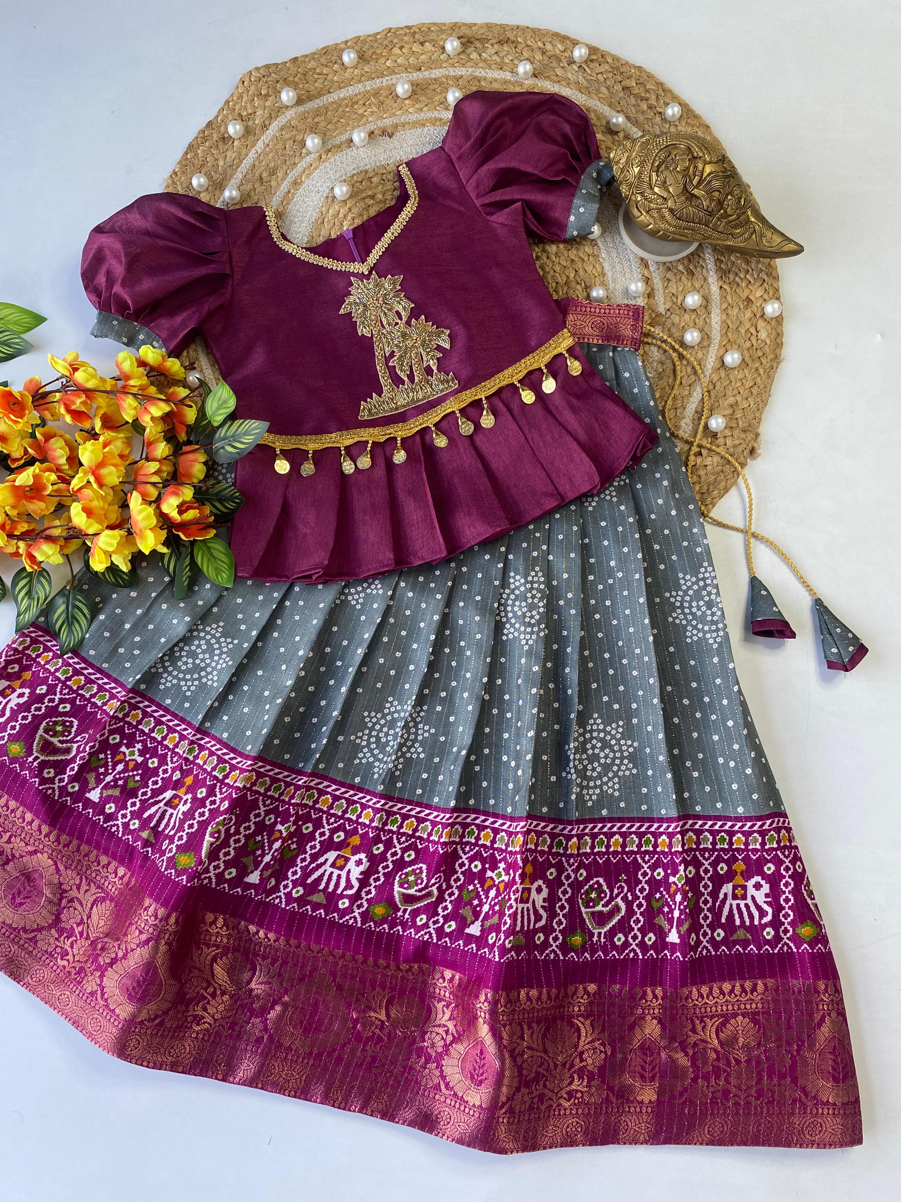 P508: Beautiful Kids Lehenga Sets