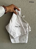 V140: Beautiful Readymade Pure Pattu Blouses