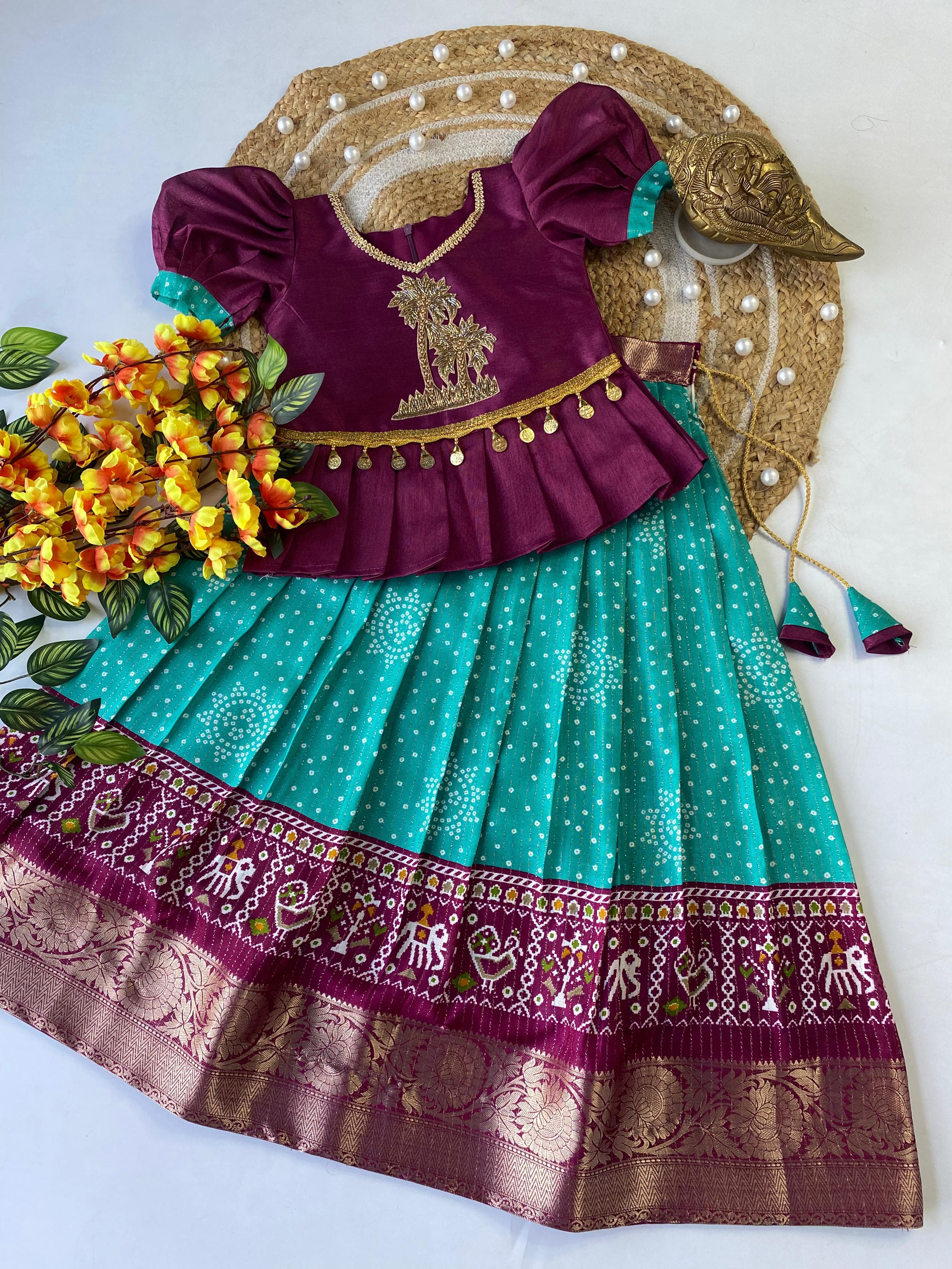 P508: Beautiful Kids Lehenga Sets P508: Beautiful Kids Lehenga Sets