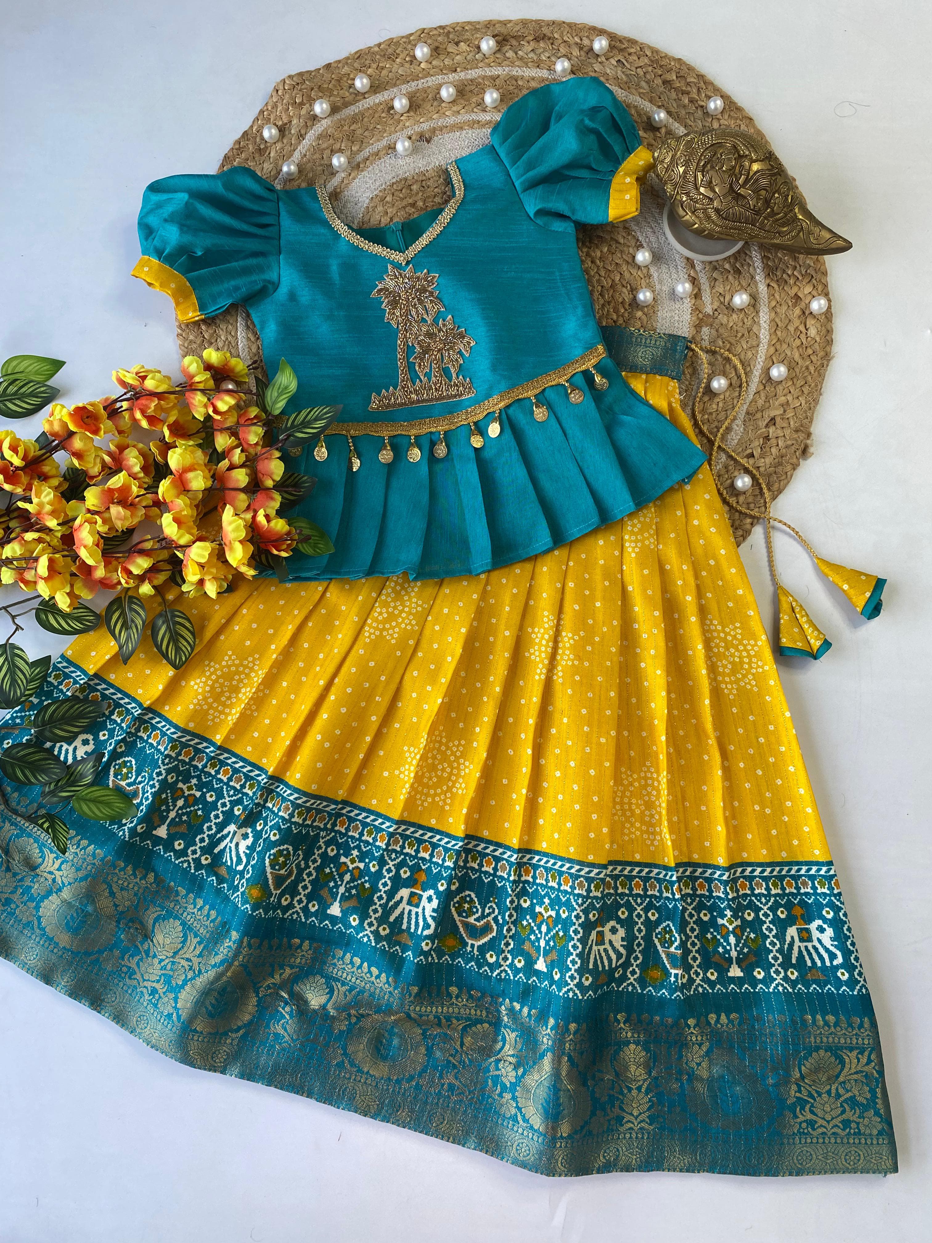 P508: Beautiful Kids Lehenga Sets P508: Beautiful Kids Lehenga Sets