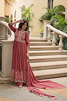 P409:Beautiful 3pc Georgette Sharara Sets