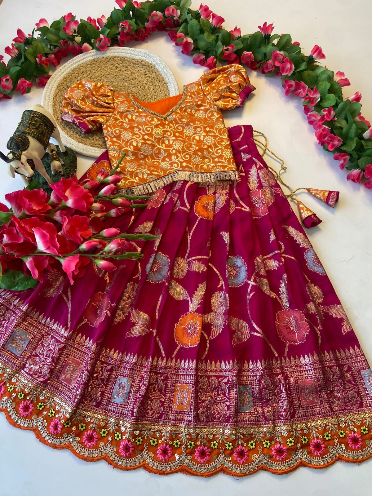 P504: Beautiful Kids Lehanga Sets P504: Beautiful Kids Lehanga Sets