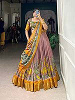 V543: Beautiful Dola Silk Lehanga Sets