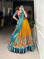 V543: Beautiful Dola Silk Lehanga Sets