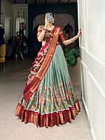 V543: Beautiful Dola Silk Lehanga Sets