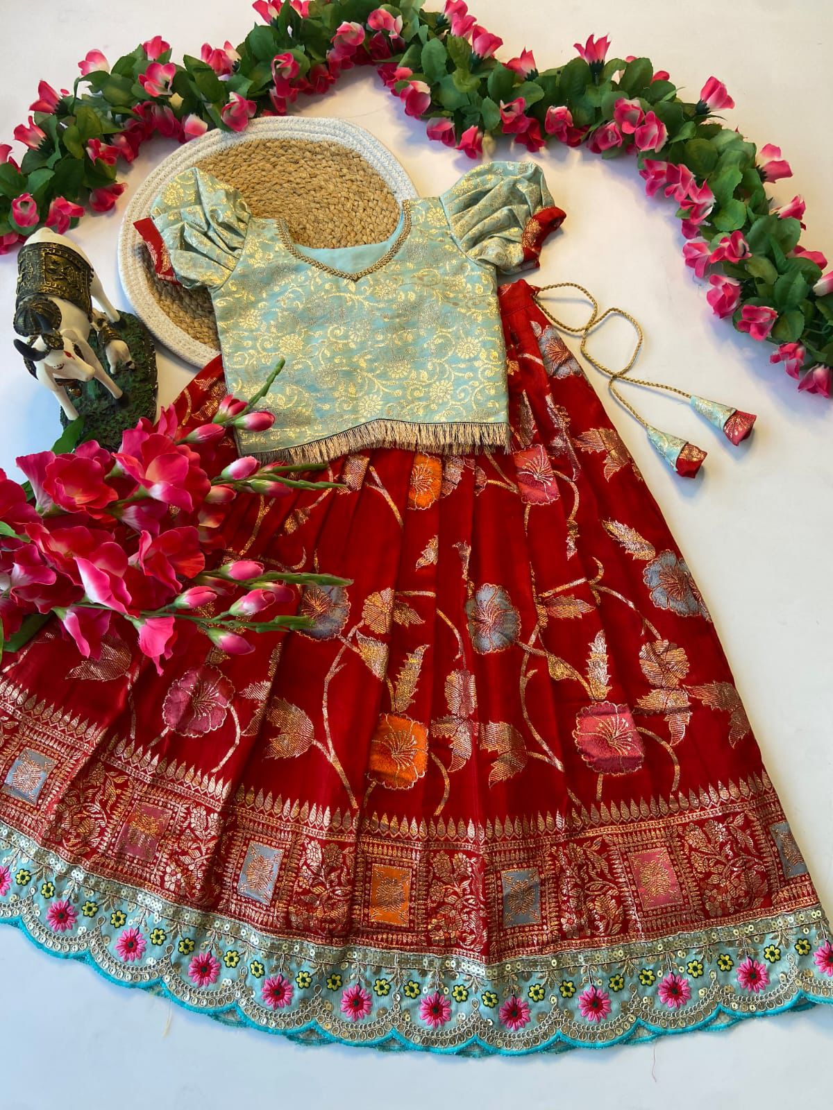 P504: Beautiful Kids Lehanga Sets P504: Beautiful Kids Lehanga Sets