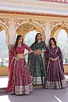 V300: Beautiful Designer Georgette Lehanga sets V300: Beautiful Designer Georgette Lehanga sets