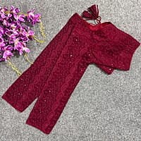 V303: Beautiful Readymade lucknowi work full sleeves blouses V303: Beautiful Readymade lucknowi work full sleeves blouses