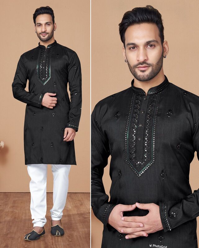 V656: Beautiful  Mens Kurta Pyjama Sets