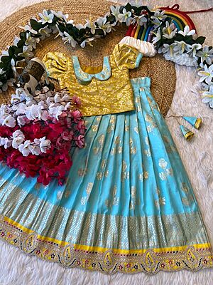 P710: Beautiful Dola Silk Lehanga Sets