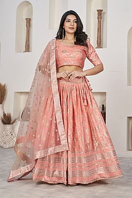 V181:Beautiful Designer Lehanga set