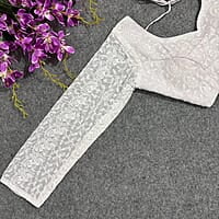 V303: Beautiful Readymade lucknowi work full sleeves blouses V303: Beautiful Readymade lucknowi work full sleeves blouses