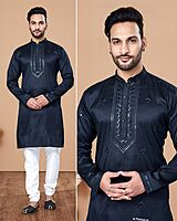 V656: Beautiful  Mens Kurta Pyjama Sets