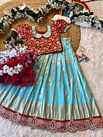 P711: Beautiful Dola Silk Lehanga Sets P711: Beautiful Dola Silk Lehanga Sets