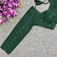 V303: Beautiful Readymade lucknowi work full sleeves blouses V303: Beautiful Readymade lucknowi work full sleeves blouses