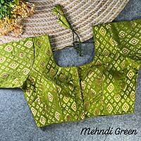 P612: Readymade Banarasi Jacquard Blouses P612: Readymade Banarasi Jacquard Blouses
