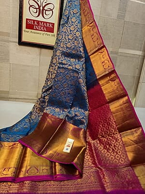 B147:  Pure Kanchipuram Silk Saree