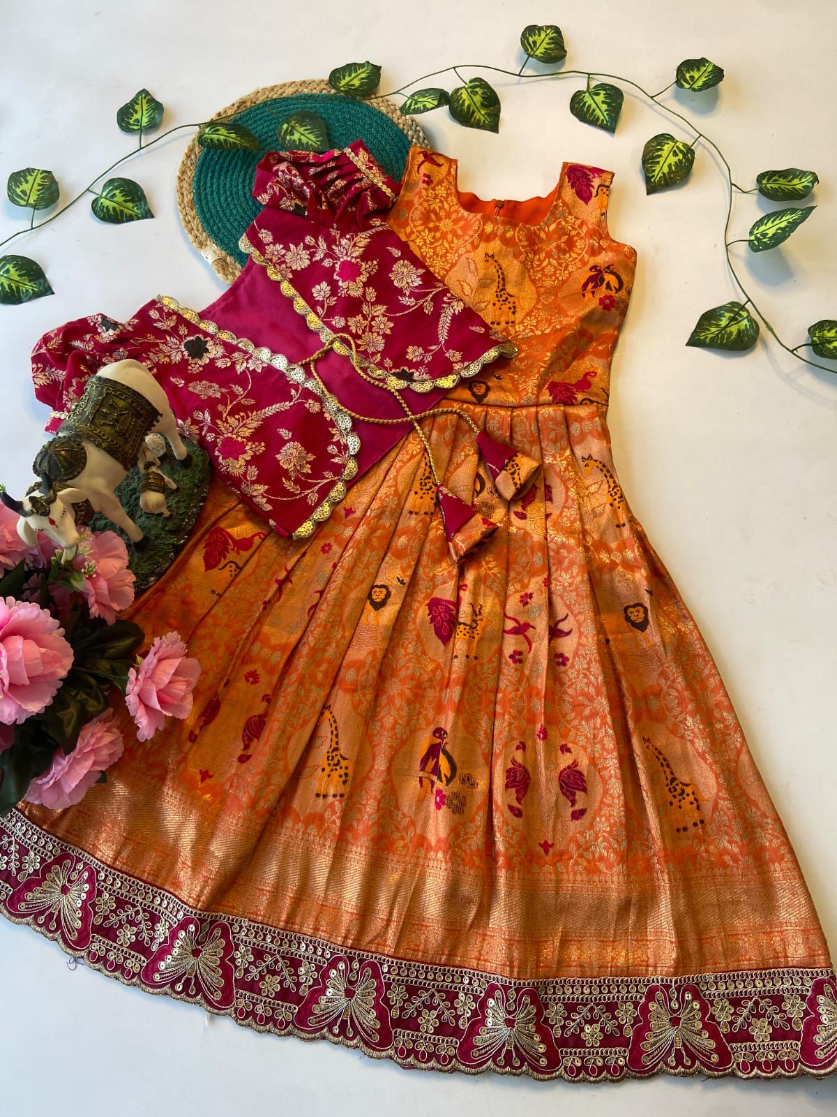 P505: Beautiful Kids Frocks With jacket P505: Beautiful Kids Frocks With jacket
