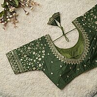 V668:Beautiful Readymade Embroidery Work Blouses