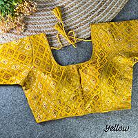 P612: Readymade Banarasi Jacquard Blouses P612: Readymade Banarasi Jacquard Blouses
