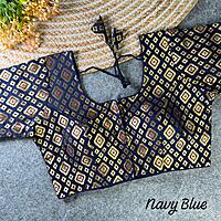 P612: Readymade Banarasi Jacquard Blouses P612: Readymade Banarasi Jacquard Blouses