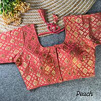P612: Readymade Banarasi Jacquard Blouses P612: Readymade Banarasi Jacquard Blouses