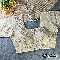 P612: Readymade Banarasi Jacquard Blouses P612: Readymade Banarasi Jacquard Blouses