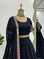 V09: Beautiful Georgette Lehanga Set
