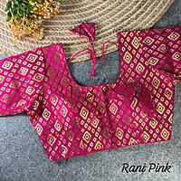P612: Readymade Banarasi Jacquard Blouses P612: Readymade Banarasi Jacquard Blouses