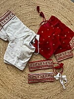 V146: Beautiful Readymade velvet blouses with belt V146: Beautiful Readymade velvet blouses with belt