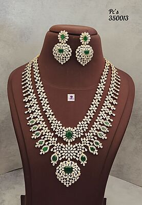 V499: Beautiful 2 Layered Long Haram Set