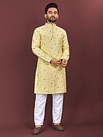 P613: Men Designer Kurta pajama Sets