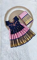 B3342: Beautiful Soft Silk Kids Designer Lehenga Set B3342: Beautiful Soft Silk Kids Designer Lehenga Set