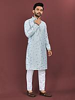 P613: Men Designer Kurta pajama Sets