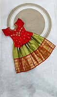 B3342: Beautiful Soft Silk Kids Designer Lehenga Set B3342: Beautiful Soft Silk Kids Designer Lehenga Set