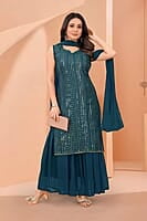 B1488: Beautiful 3PC Sharara Sets
