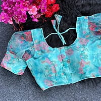 V147: Beautiful Readymade organza blouses V147: Beautiful Readymade organza blouses