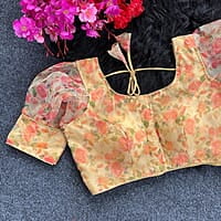 V147: Beautiful Readymade organza blouses V147: Beautiful Readymade organza blouses