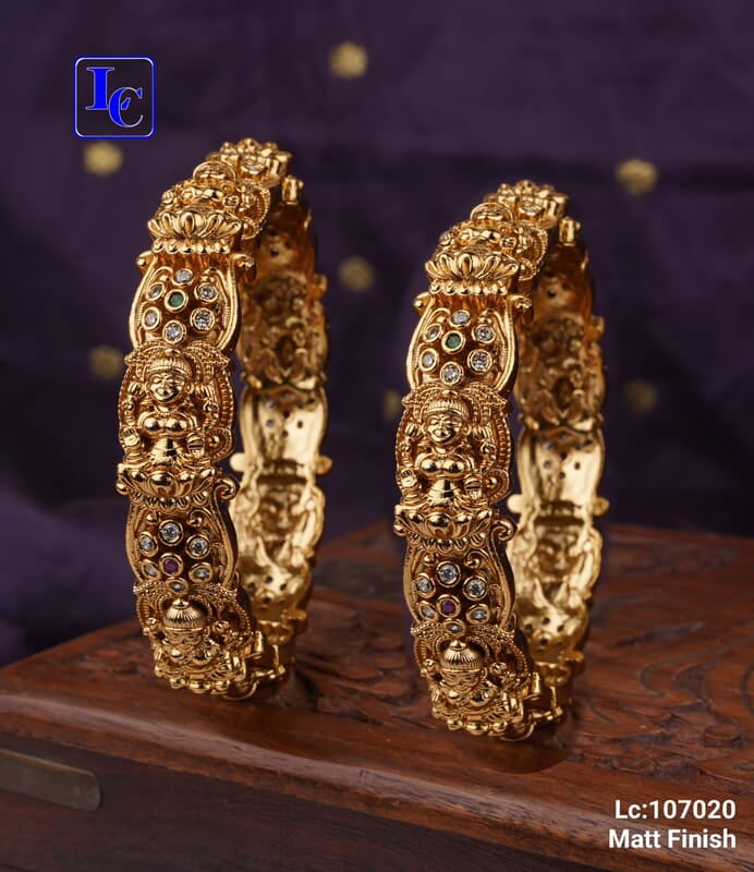 V78: Beautiful  Matt Finish Bangles