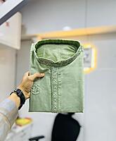 P615: Mens Silk Kurtapajama Sets